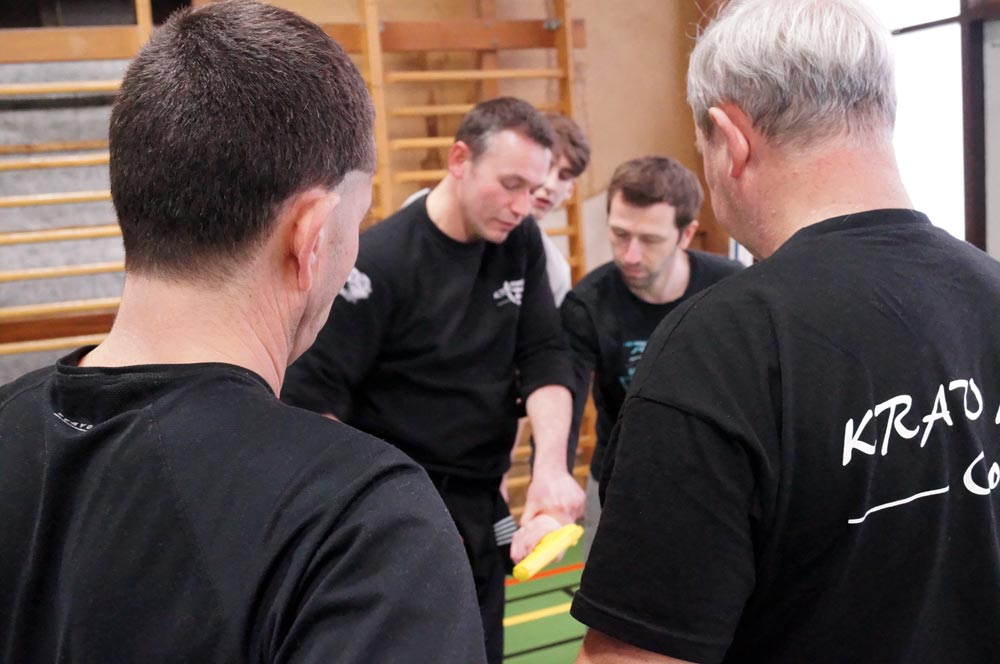 Photo du stage défense arme à feu Krav Maga Roncq