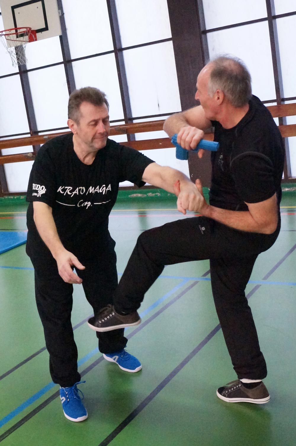 Photo du stage défense arme à feu Krav Maga Roncq